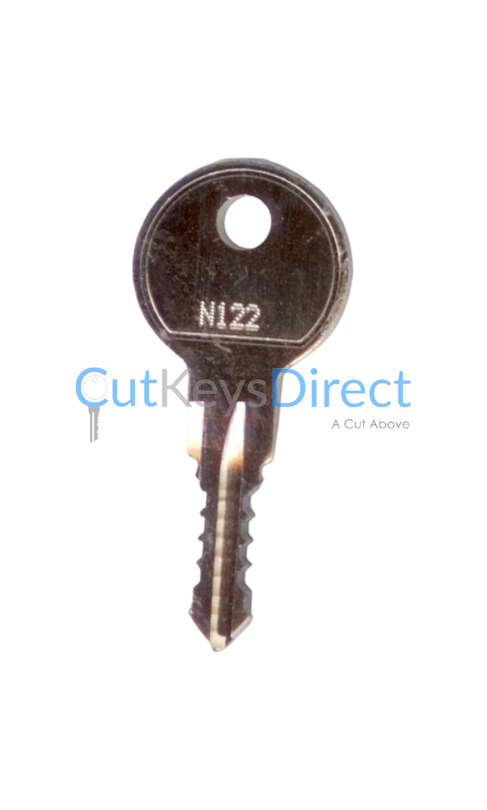 thumbnail image 2 of Silca N Series Roof Box & Pod Lock Key - Cut To Code (Thule, Ski Rack Keys) 2 of 6
