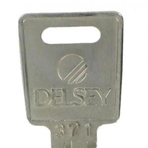 2 X DELSEY suitcase keys cut to code number 301-675 